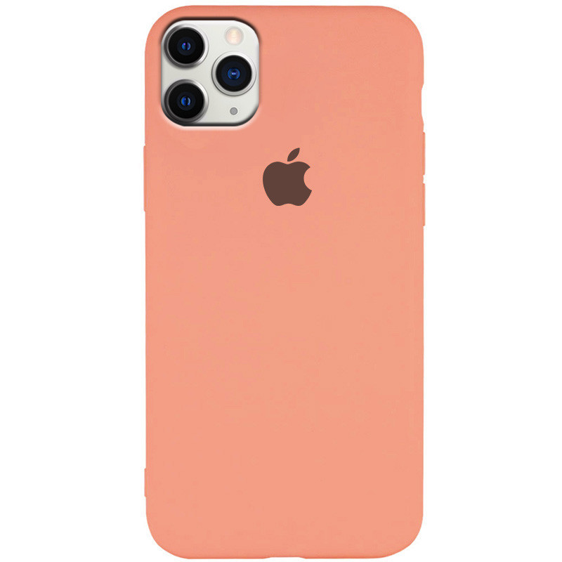 

Чехол Silicone Case Slim Full Protective для Apple iPhone 11 Pro (5.8"), Розовый / peach