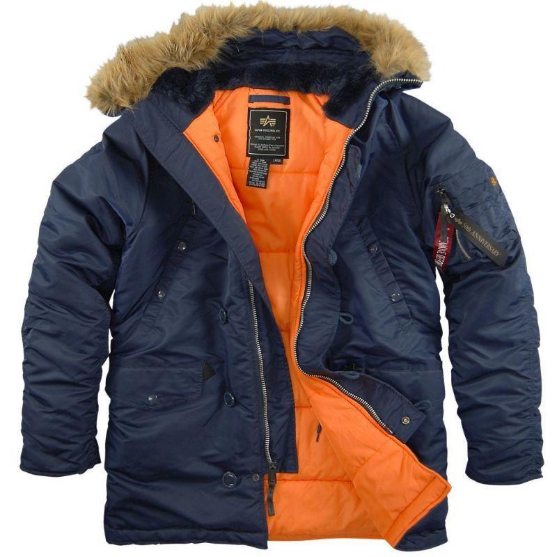 

Парка Alpha Industries Slim Fit N-3B 3XL Replica Blue Orange Alpha-00001-3XL, КОД: 717932