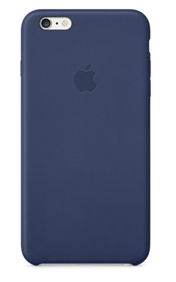 

Кожаный чехол Apple Leather Case для iPhone 6 6s Midnight Blue, КОД: 324362