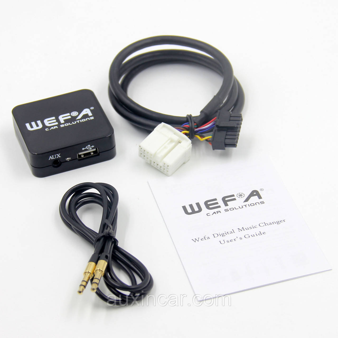 

Автомобильный mp3 адаптер WEFA WF-605 MP3/USB/AUX для мотоцикла Honda GOLDWING GL1800