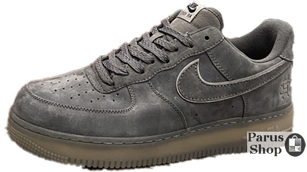 

Мужские кроссовки Nike Air Force 1 Mid 07 X Reigning Champ Grey, найк аир форс 45, Серый