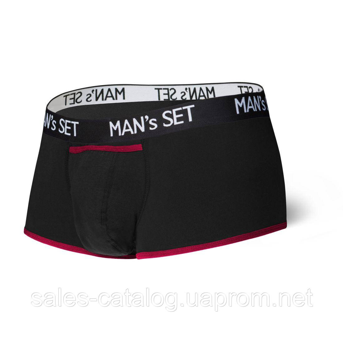 

Мужские анатомические спортивные боксеры MANs SET М Черный B120-01M, КОД: 1758717