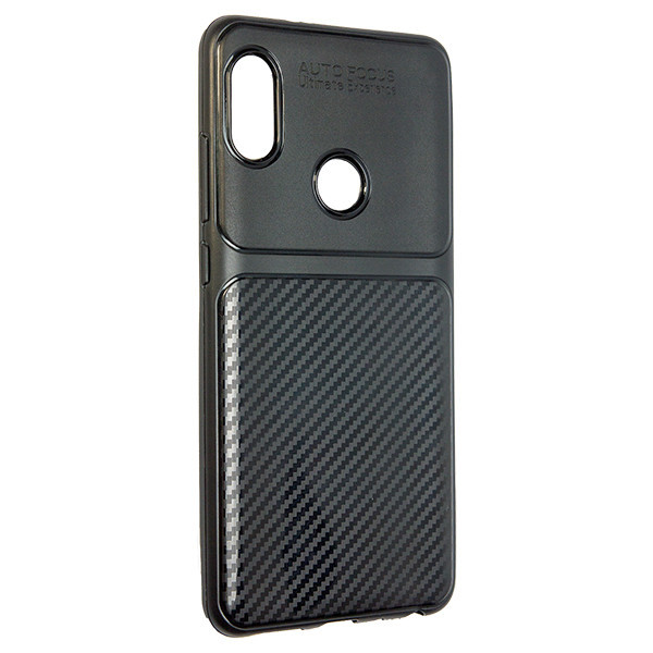 

Чехол-накладка DK-Case силикон Autofocus Carbon Glance для Xiaomi Mi A2 Mi 6X Черный 07391-722, КОД: 1672379