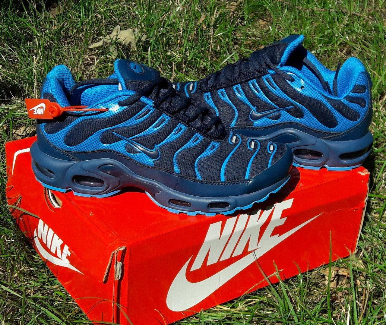 

Мужские Кроссовки Nike Air Max Plus OG Синие Найк 41,42,44 размеры, Синий