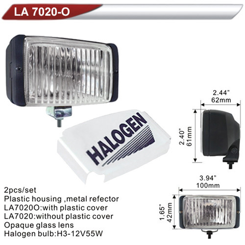 

Фары дополнительные DLAA 7020O-W/H3-12V-55W/100*42mm/крышка (LA 7020O-W)