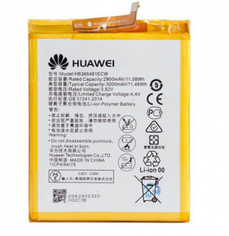 

Батарея Huawei HB366481ECW 3000 мАч, КОД: 1229972