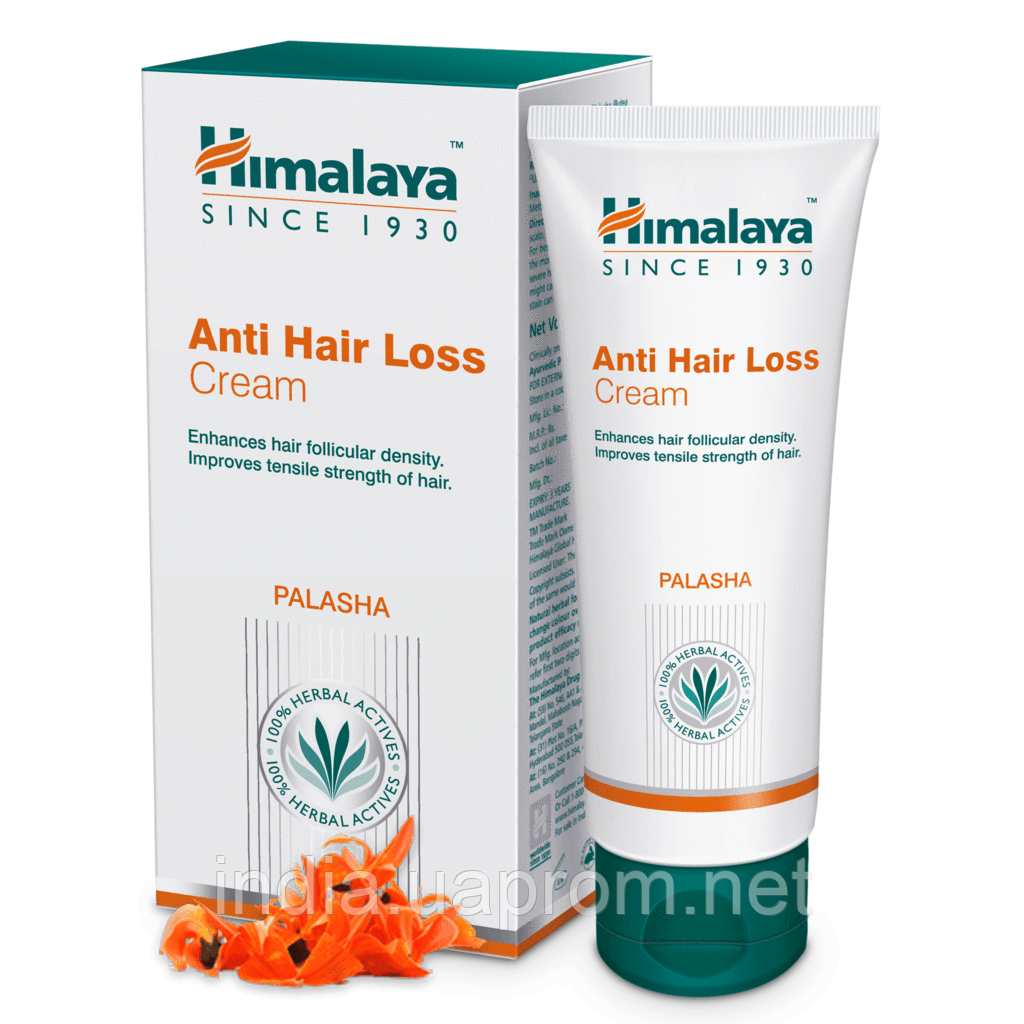 

Крем от потери волос Хималая 50 мл, Himalaya Herbals Anti Hair Loss Cream, Аюрведа Здесь