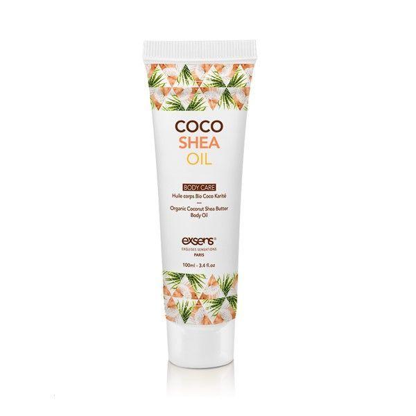 

Органическое кокосовое масло Карите (Ши) для тела EXSENS Coco Shea Oil 100 мл, сертификат ECOCERT