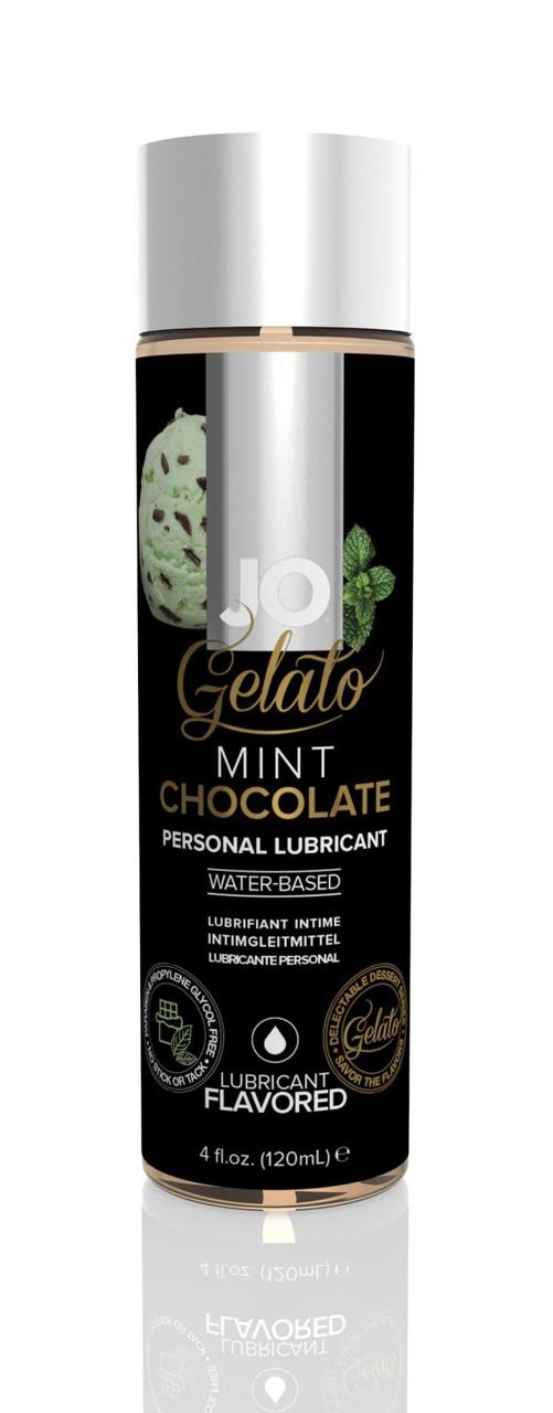 

Смазка на водной основе System JO GELATO Mint Chocolate (120 мл) без сахара, парабенов и гликоля