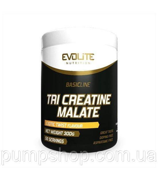 Три-креатин-малат Evolite Nutrition Tri Creatine Malate 300 г