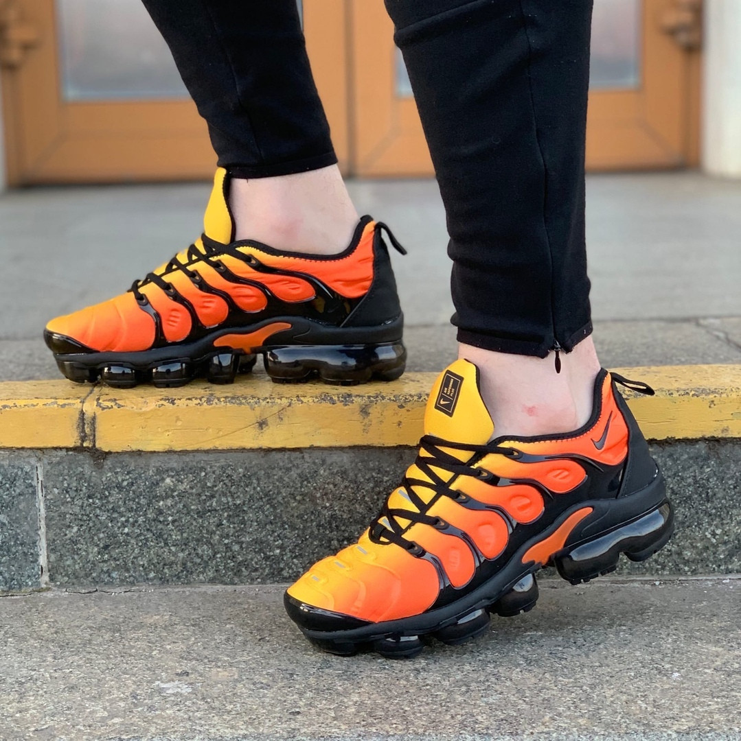 

Кроссовки мужские Nike Air VaporMax оранжевые, Найк Аир ВапорМакс, текстильные, код SV-042 да, 45, Весна/осень