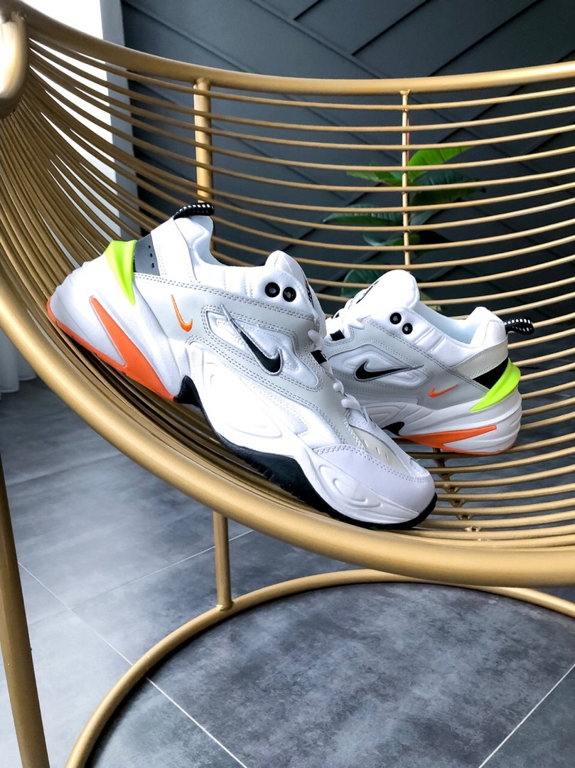 

Кроссовки мужские Nike M2K Tekno белые, Найк М2К Техно, кожа, текстиль, код KS-1608 41