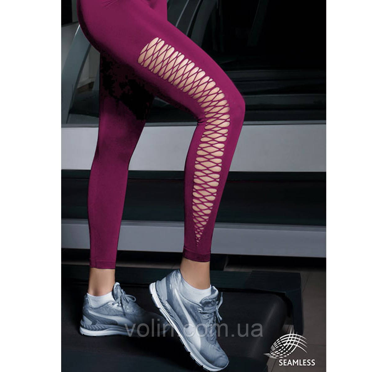 

Леггинсы женские Giulia Sport Lacing L/XL, Фуксия