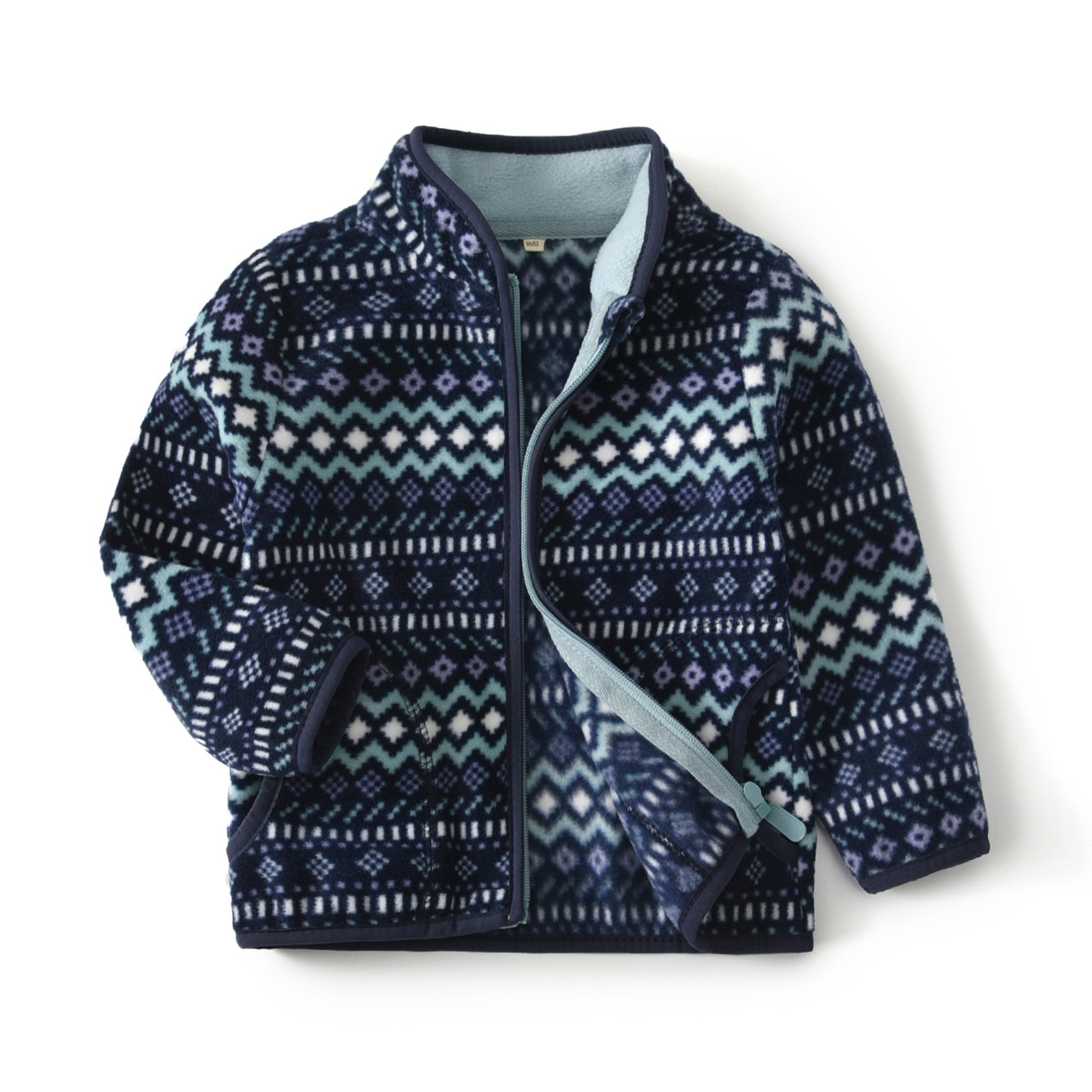 

Кофта детская флисовая Geometric ornament Berni Kids (130, Синий