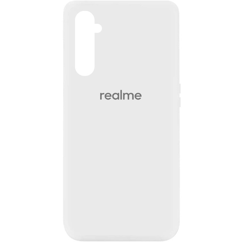 

Чехол Silicone Cover My Color Full Protective (A) для Realme 6 Pro, Белый / white