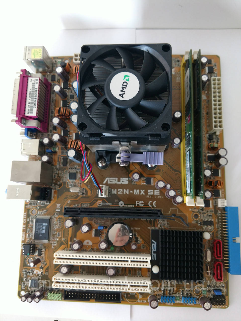 Офисный комплект – Asus M2N-MX SE, Athlon 64 X2 4000+, 1.5GB RAM