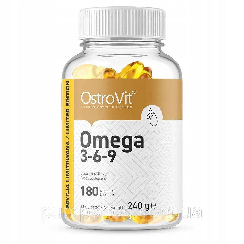 Омега 3-6-9 OstroVit Omega 3-6-9 180 капс.