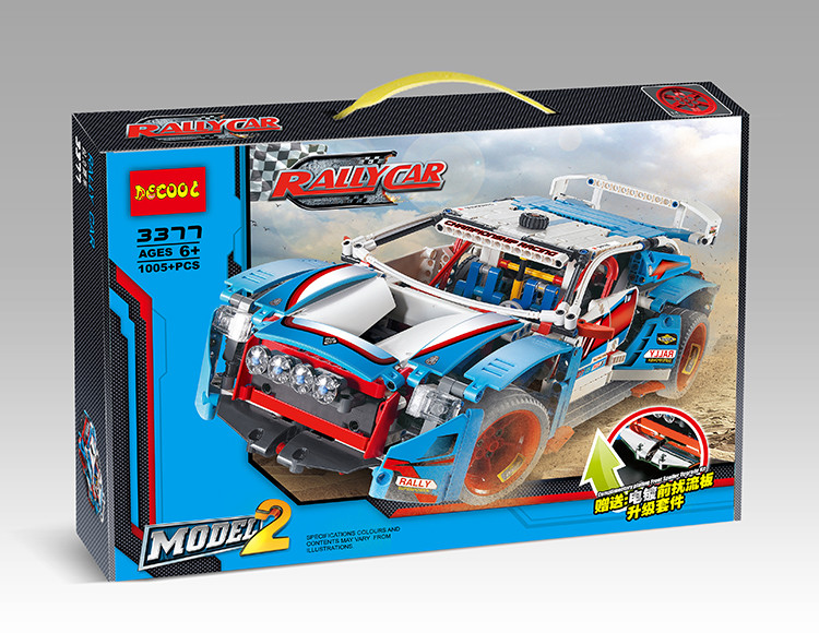 

Конструктор DECOOL 3377 TECHNIC - Гоночный автомобиль (1 005 дет