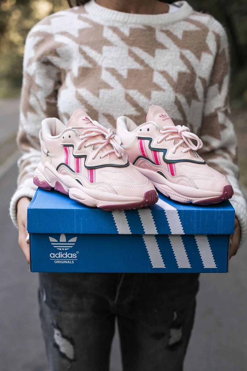 

Женские кроссовки Adidas Ozvego Rose / Адидас Озвиго Розовые 40, Розовый