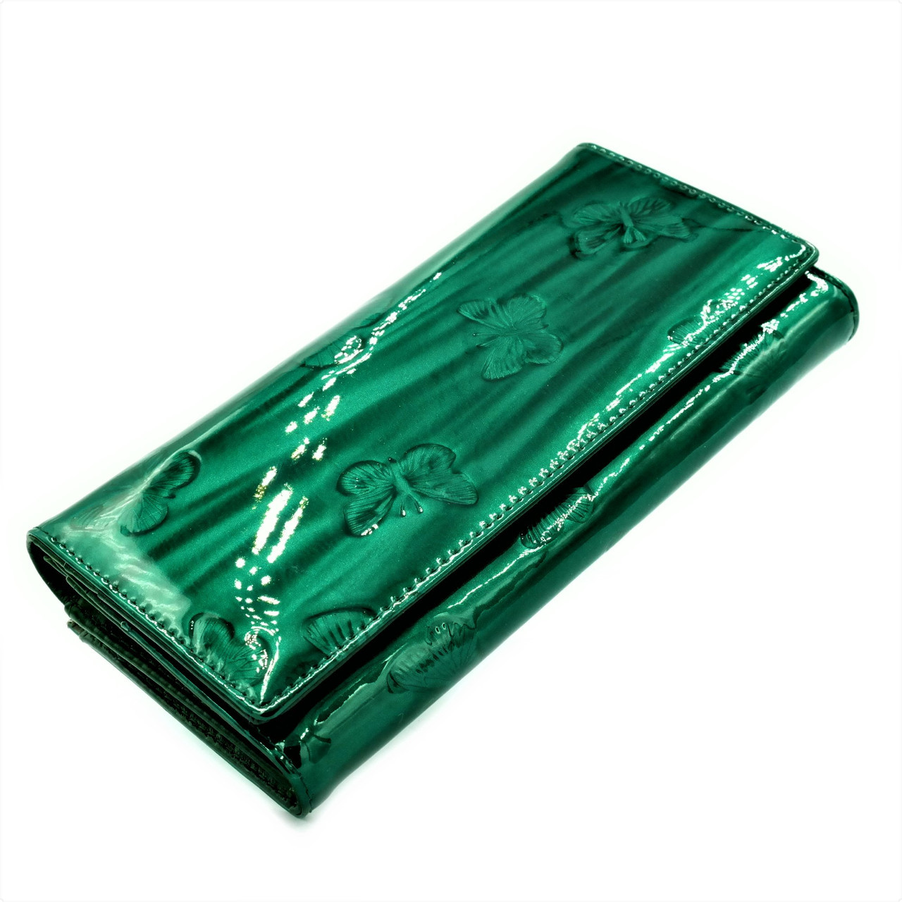 

Женский кожаный кошелек Cossroll Зелёный (new-green-2), Зеленый