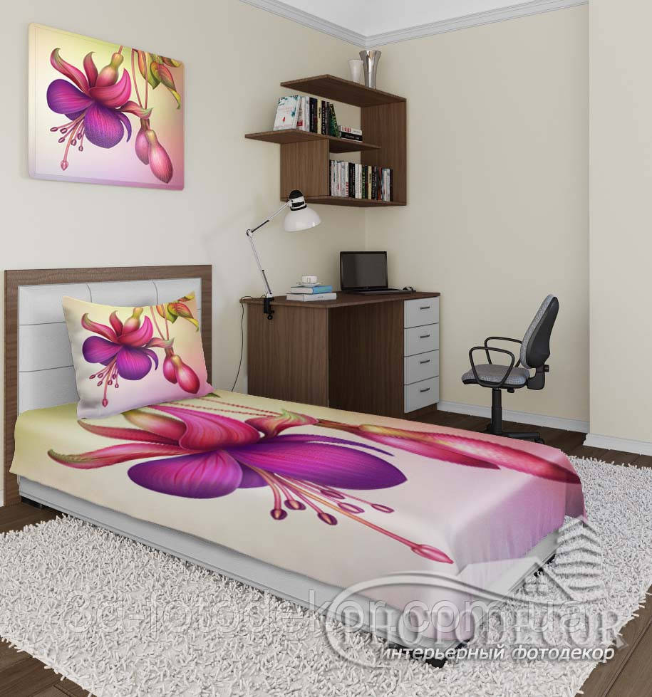 

Фотопокрывало "Фиолетовые цветы" (2,0м*1,5м)
