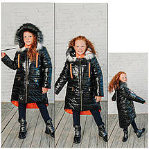 Зимние пальто для девочки «Ариана» р.116,122, фото 2