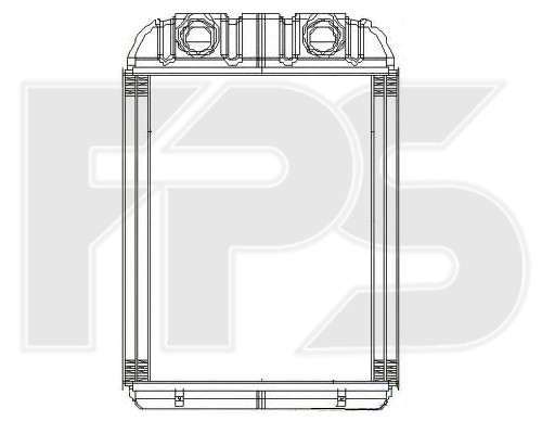 

Радиатор печки Ауди (Audi)DI Q7 05-, PORSCHE CAYENNE 03-11, Volkswagen Touareg / Фольксваген Туарег 02-09 производитель AVA