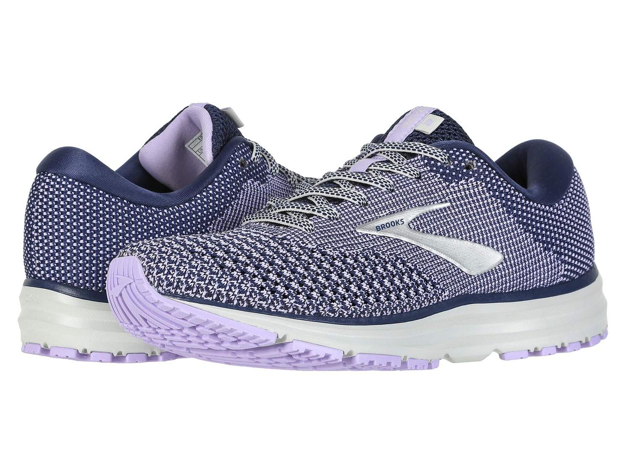 

Кроссовки/Кеды (Оригинал) Brooks Revel 2 Blue/Purple Rose/Grey