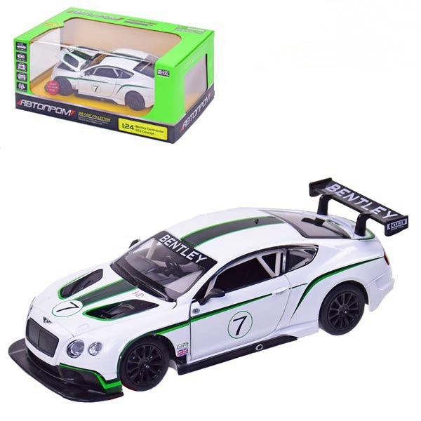 

Автомодель игровая Автопром Bentley Continental GT3 Concep (68266A)