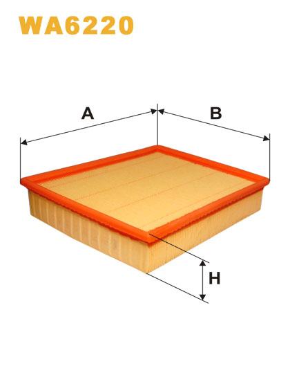 

WIX FILTERS - Фільтр повітряний - Фільтр повітря WA6220
