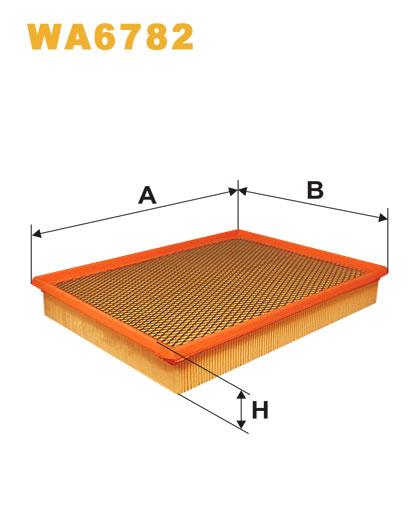 

WIX FILTERS - Фільтр повітряний - Фільтр повітря WA6782