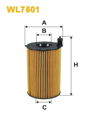 

WIX FILTERS - Фільтр оливи - Фільтр оливи WL7501