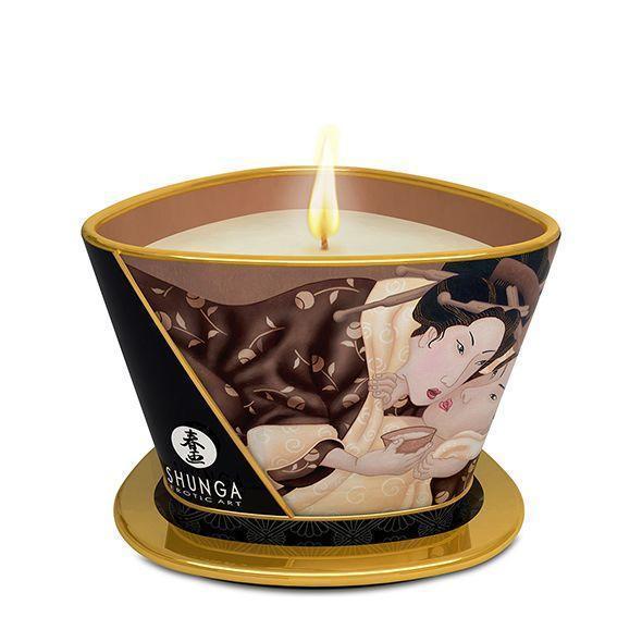 

Массажная свеча Shunga Massage Candle - Intoxicating Chocolate (170 мл) с афродизиаками ОРИГИНАЛ