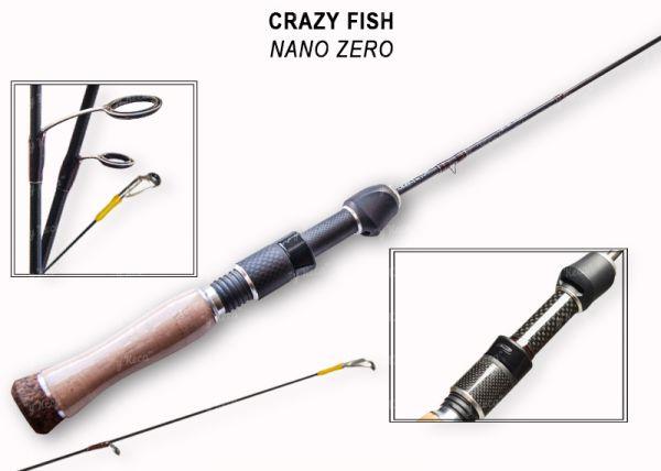 

Спиннинг Crazy Fish Nano Zero NSR582S-SXUL 1.72м 0.2-1.5г