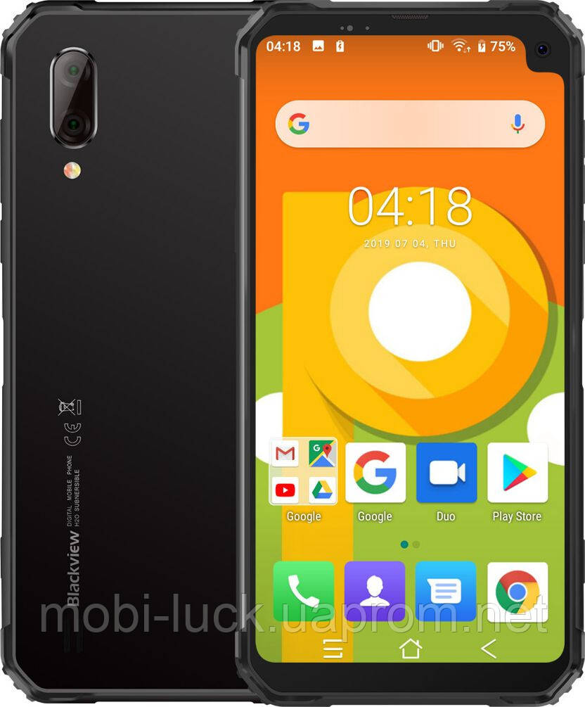 

Смартфон Blackview BV6100 black