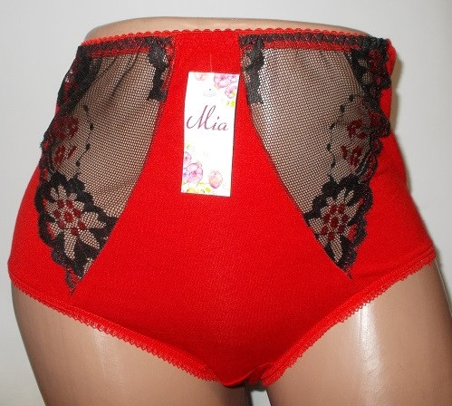 

Трусики слипы Mia 0474-1 размер XL (52-54) красные, Красный