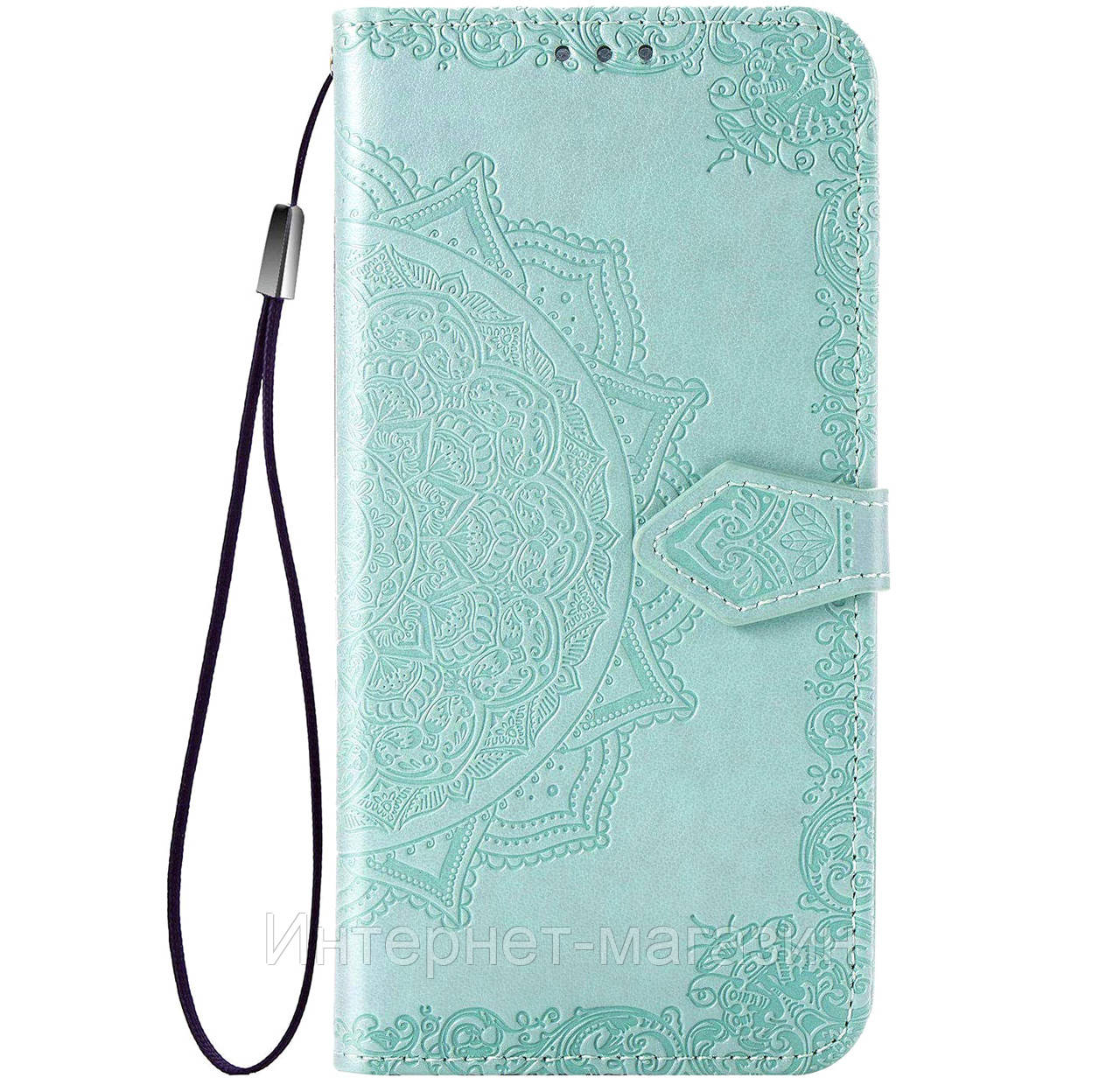 

Чехол-книжка Art Case с визитницей для Samsung Galaxy M30s SM-M307F Turquoise