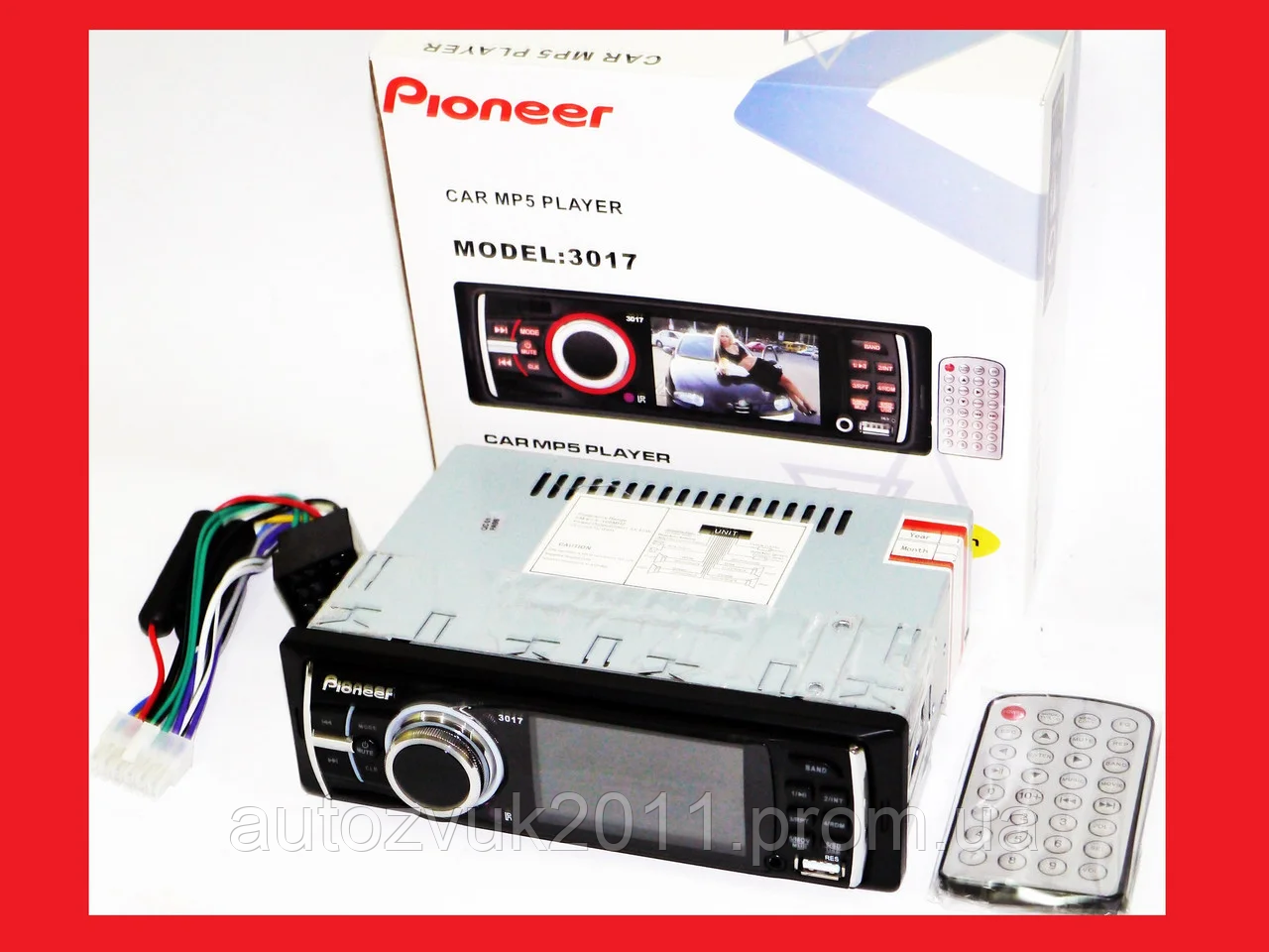 

Автомагнитола PIONEER 3018U 4Х50В