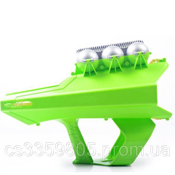 

Снежкобластер метатель снежков на 3 снежки KS Magic Shooting Snowball Green SKL25-145944, Зелёный