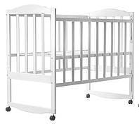 Детская кроватка Babyroom Зайчонок ZL101 на колесах с откидным боком