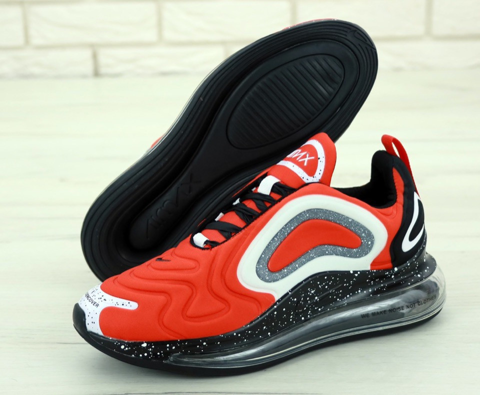 

Кроссовки мужские Nike Air Max 720 красные, Найк Аир Макс 720, текстильные, код KD-11834 45