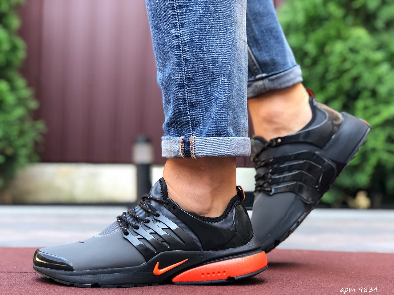 

Кроссовки мужские Nike Air Presto серые, Найк Аир Престо, натуральная кожа, код SD-9834 43