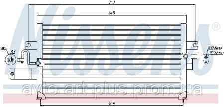 

Конденсер INFIN G 20(+)[OE 92110-77J10] NISSENS NIS 94427