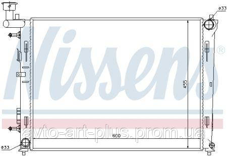 

Радиатор HY ELANTRA(06-)1.6 i 16V(+)[OE 25310-2H050] NISSENS NIS 67076