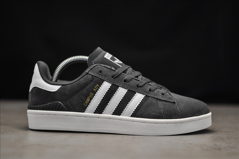 

Мужские Кроссовки Adidas Campus ADV "Grey White" - "Серые Белые" (Реплика ААА+) 46, Серый