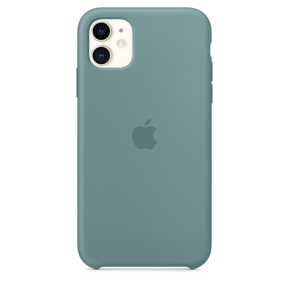 

SoftCase iPhone 11 Silicone Case Cactus, Зеленый