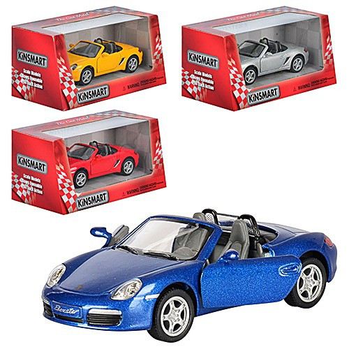 

Детская металлическая машина Порш Porsche Boxster