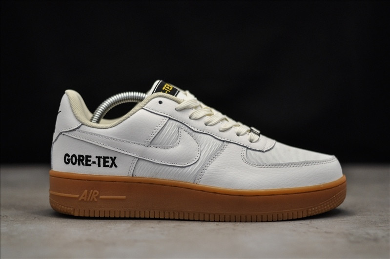 

Мужские Кроссовки Nike Air Force Low Gore-Tex "White Milk" - "Белые Коричневые" (Реплика ААА+) 44, Белый