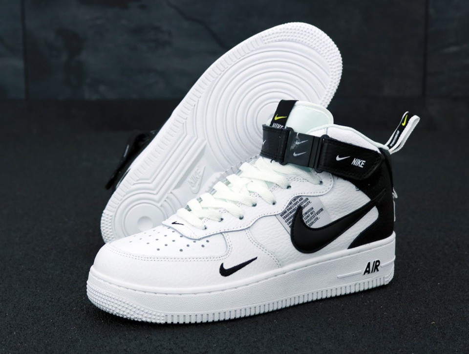 Мужские Кроссовки Nike 1 TM White Black