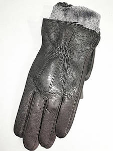 Кожа оленья натуральная с махра Angel  мужские перчатки кожаные только оптом